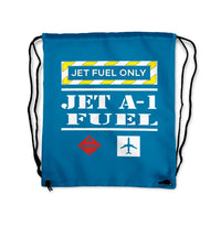 Thumbnail for Jet Fuel Only Drawstring Bag - view 5