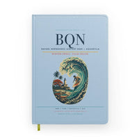 Thumbnail for Rafael Hernández Airport (BQN) design on light blue notebook