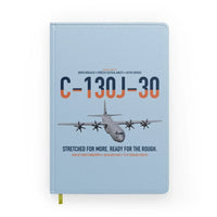 Thumbnail for C-130J-30 Super Hercules design on light blue notebook
