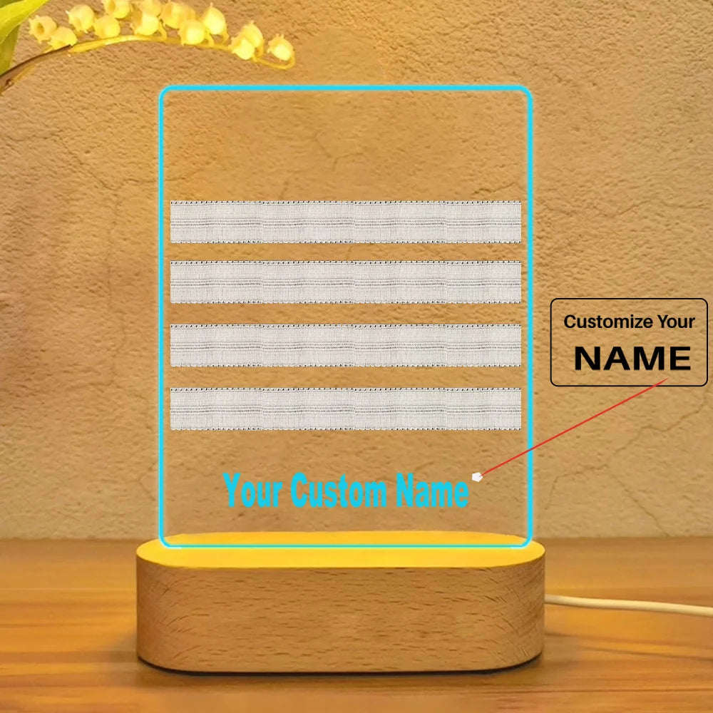 Customisable Pilot Epaulettes Lamp - view 5