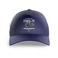 Thumbnail for CFM56-7B design on dark blue printed hat