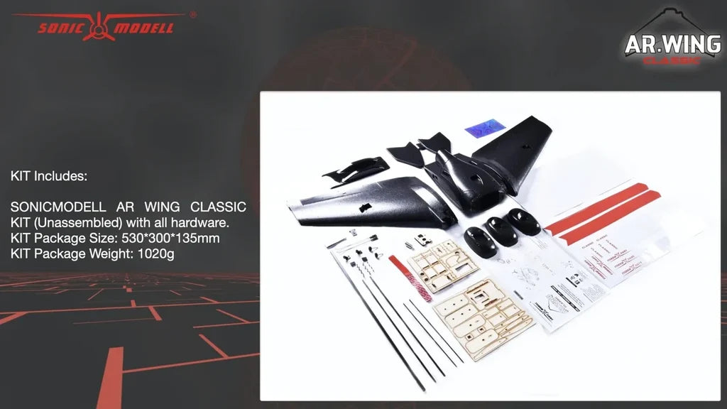 AR WING CLASSIC 900mm Wingspan EPP FPV Flying Wing RC Airplane PNP - view 15