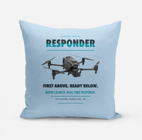 Thumbnail for BRINC Responder design on light blue pillow