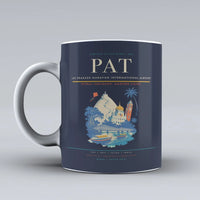 Thumbnail for Prakash Narayan International Airport PAT Mug design on dark blue jay