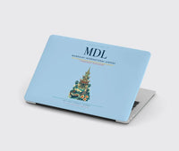 Thumbnail for Mandalay International Airport (MDL) design on light blue MacBook case