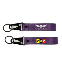 Thumbnail for Flat Colourful 747 - Purple+ NAME