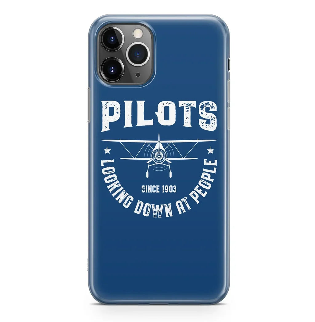 Pilots Looking Down at People iPhone Case - view 5