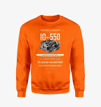 Thumbnail for IO-550 design on orange sweatshirt
