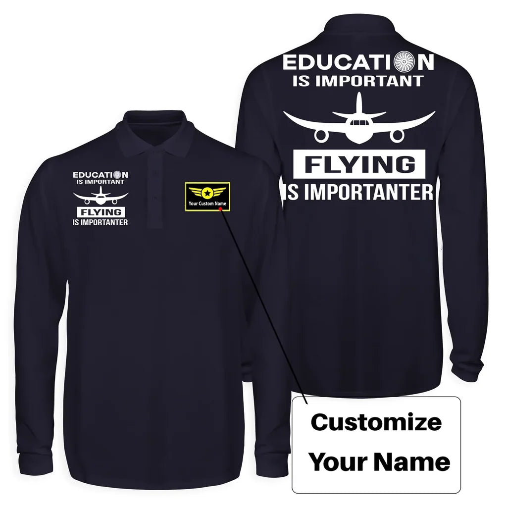 Customisable Flying is Importanter T-Shirt - view 5