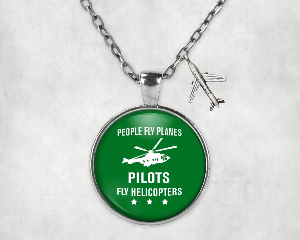 People Fly Planes Pilots Fly Necklace - view 5