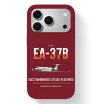 Thumbnail for EA-37B Compass Call design on dark red magsafe iphone case, for iPhone 17 Pro