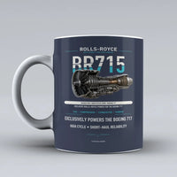 Thumbnail for Mug design on dark blue br715