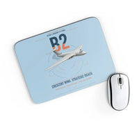 Thumbnail for Handley Page Victor B2 design on light blue rectangle mouse pad