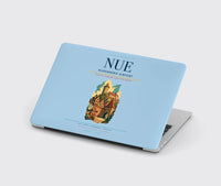 Thumbnail for Nuremberg Airport (NUE) design on light blue MacBook case