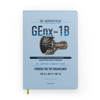 Thumbnail for GEnx-1B design on light blue notebook