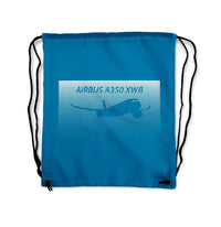 Thumbnail for Airbus A350 Drawstring Bag - view 5
