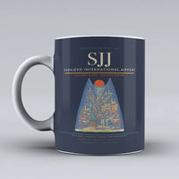 Thumbnail for Sarajevo International Airport SJJ Mug - Dark Blue