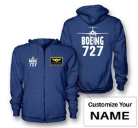 Thumbnail for Customisable Boeing 727 Hoodie - view 5