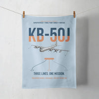 Thumbnail for KB-50J Superfortress design on light blue towel