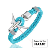 Thumbnail for Customisable Airplane Shape Bracelet - view 8