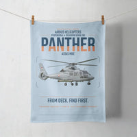 Thumbnail for Airbus Helicopters AS565 MBe Panther design on light blue towel