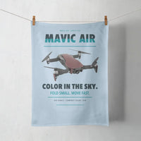Thumbnail for DJI Mavic Air design on light blue towel