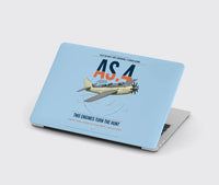 Thumbnail for Fairey Gannet AS.4 design on light blue MacBook case