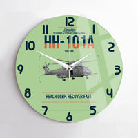 Thumbnail for Leonardo HH-101A Caesar design on light green no frame wall clock