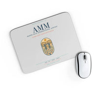 Thumbnail for Queen Alia International Airport (AMM) design on light gray rectangle mouse pad