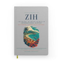 Thumbnail for Ixtapa-Zihuatanejo International Airport (ZIH) design on light gray notebook