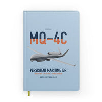 Thumbnail for MQ-4C Triton IFC-4 design on light blue notebook