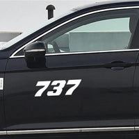 Thumbnail for Boeing 737 Car Sticker - view 5