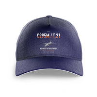 Thumbnail for Airbus C295M T.21 design on dark blue printed hat