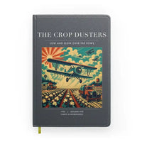 Thumbnail for VINTAGE G4027 - The Crop Dusters - Designed Notebooks design on gray