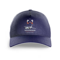 Thumbnail for Kawasaki C-2 design on dark blue printed hat