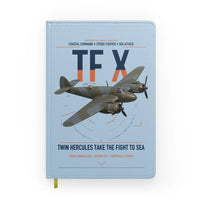 Thumbnail for Bristol Beaufighter TF X design on light blue notebook