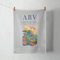 Thumbnail for Nnamdi Azikiwe International Airport (ABV) design on light gray towel
