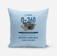 Thumbnail for O-360 design on light blue pillow
