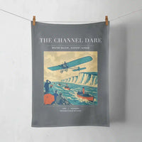 Thumbnail for VINTAGE G4324 - The Channel Dare - Designed Towels design on gray