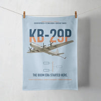 Thumbnail for KB-29P SUPERFORTRESS design on light blue towel