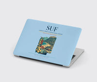 Thumbnail for Lamezia Terme International Airport (SUF) design on light blue MacBook case