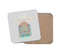 Thumbnail for Coimbatore International Airport CJB Coaster 1-Piece - Light Gray