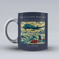 Thumbnail for VINTAGE G4153 - The Glacier Mail Run - Ceramic Mug design on darkblue