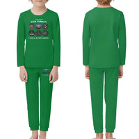 Thumbnail for The Only Six Pack I Will Ever Need children pajamas - Green