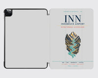 Thumbnail for Innsbruck Airport (INN) design on light gray ipad tablet case