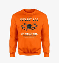 Thumbnail for DJI FlyCart 100 design on orange sweatshirt