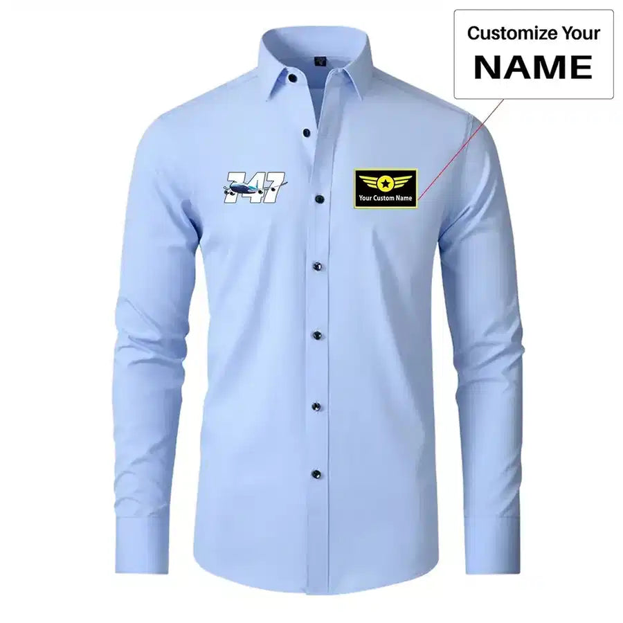 Customisable Boeing 747 Shirt - view 5