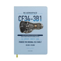 Thumbnail for CF34-3B1 design on light blue notebook