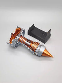 Thumbnail for Customisable Airplane Turbine Engine Model - view 5
