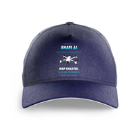 Thumbnail for Parrot ANAFI Ai design on dark blue printed hat